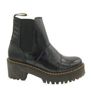 Dr Martens Rozalie Chelsea Boots Womens 9 Patent Leather Lug Platform